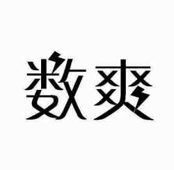 数爽