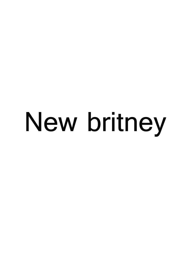 New britney