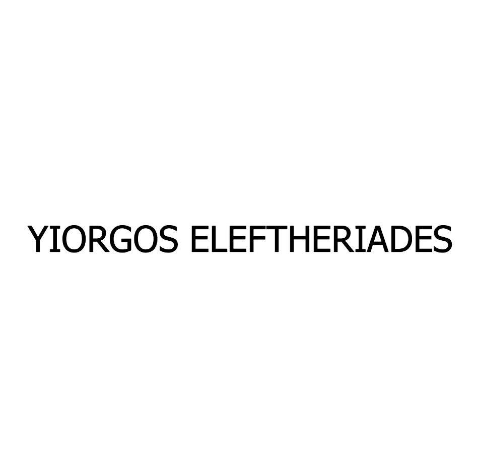 YIORGOS ELEFTHERIADES