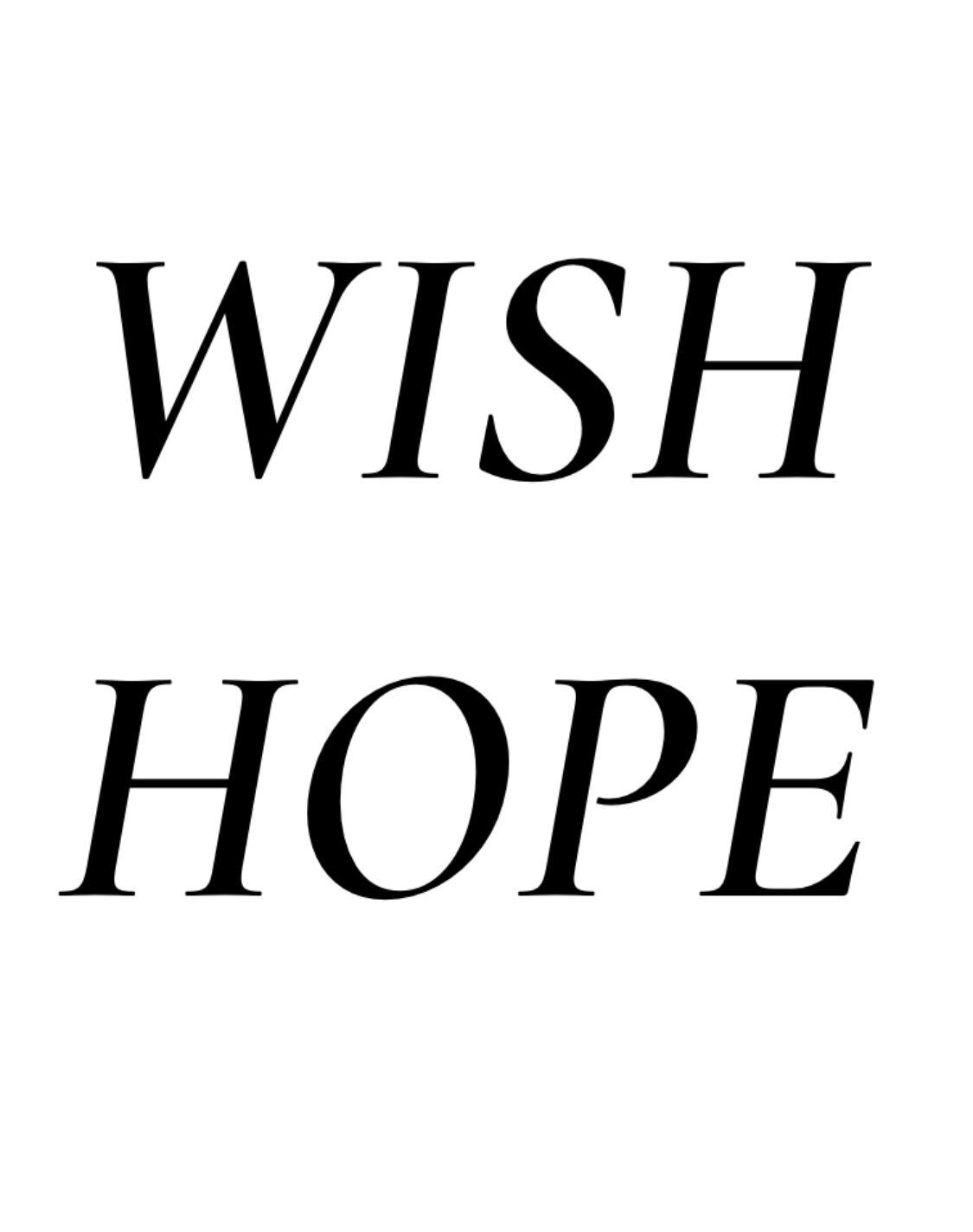 WISH HOPE