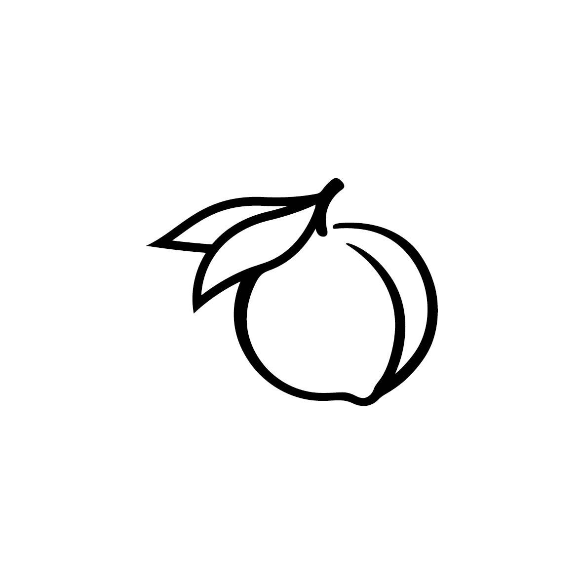 图形商标（桃子形状）