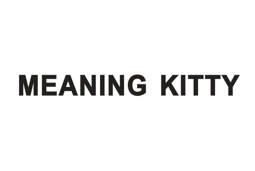 MEANING KITTY