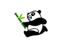 熊猫竹子图形