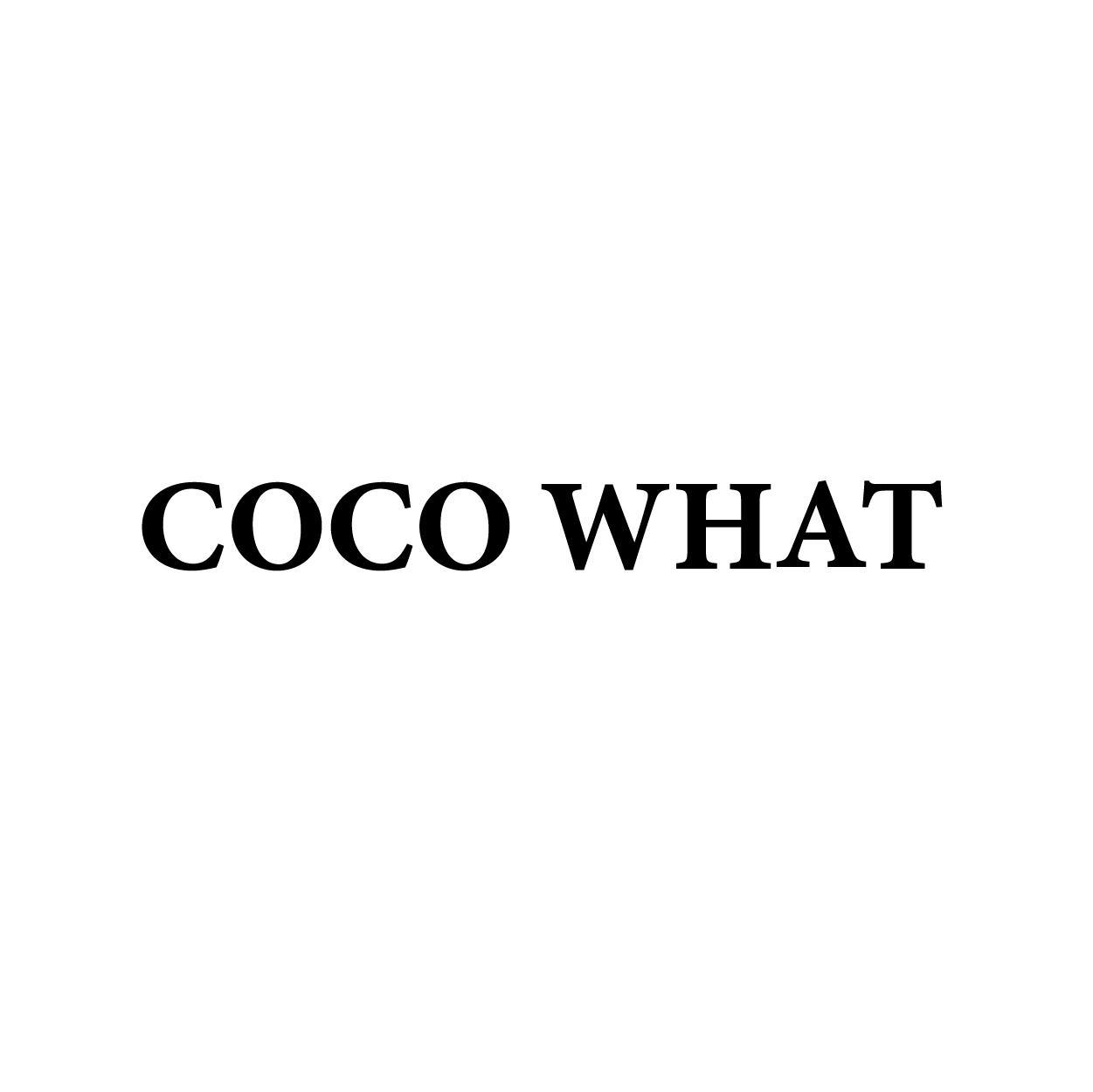 COCO WHAT