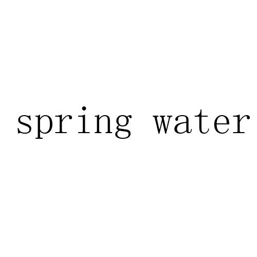 spring water
