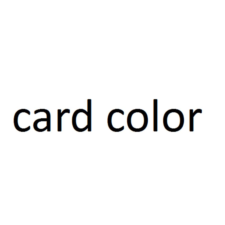 CARD COLOR