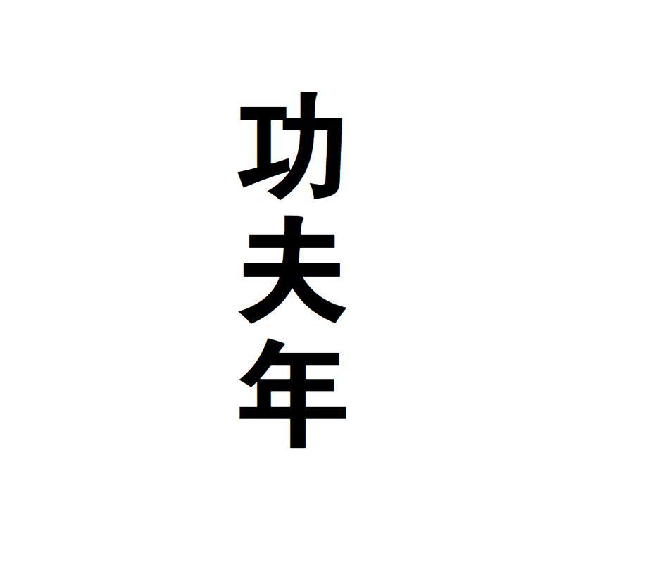 功夫年