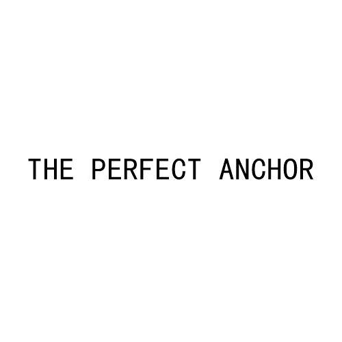 THE PERFECT ANCHOR