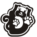 小狗D图形