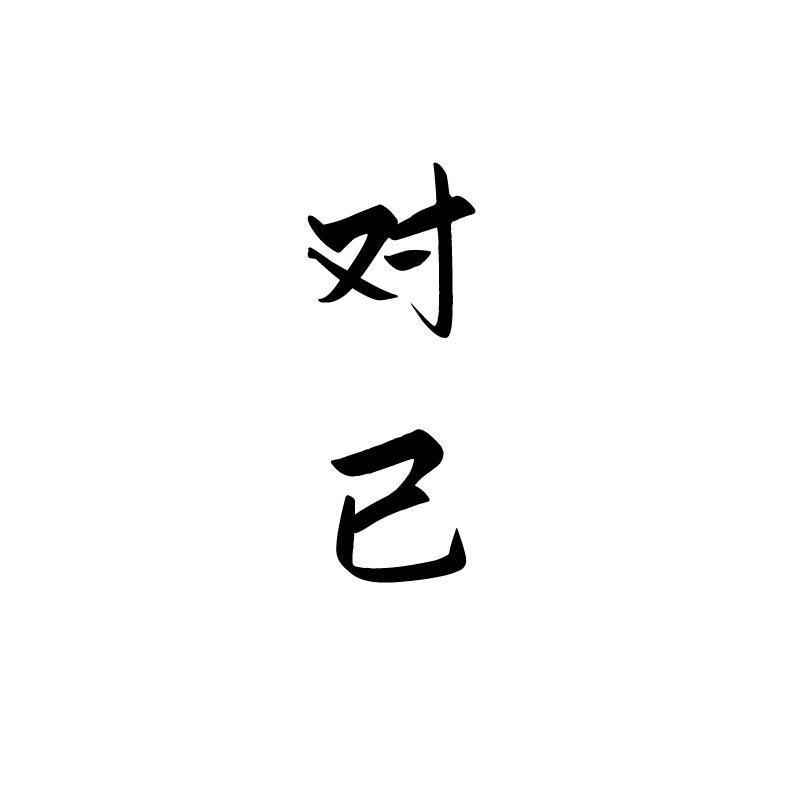 对已