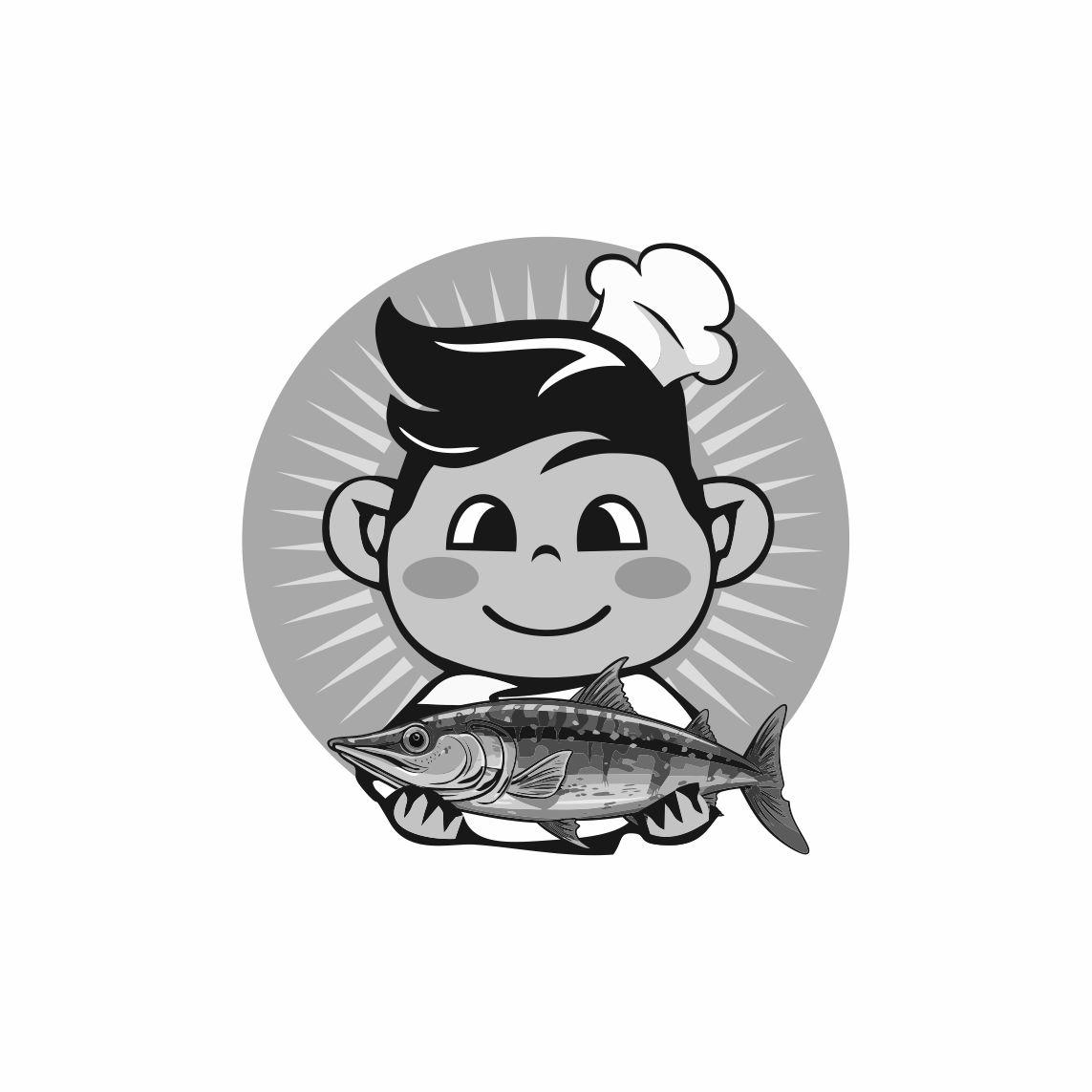 厨师鱼图形