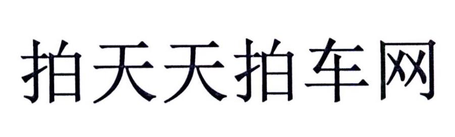 拍天天拍车网