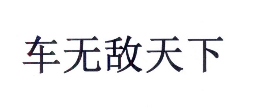 车无敌天下