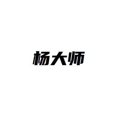 杨大师