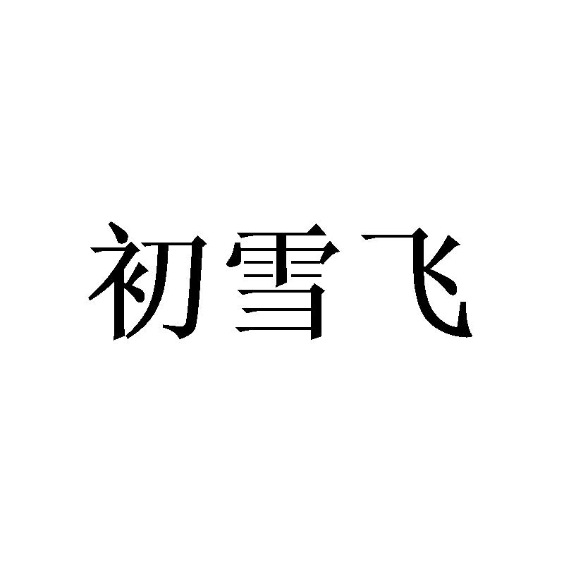 初雪飞
