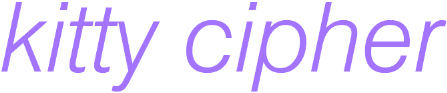 KITTY CIPHER