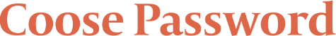 COOSE PASSWORD
