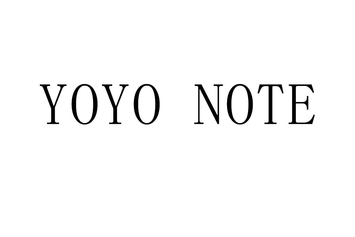 YOYO NOTE